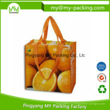 Прочная Упаковка печать хозяйственные сумки сплетенные PP для Промотирования